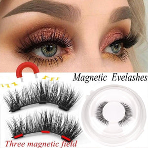 Magnetic Lashes Natural Long False Eyelashes