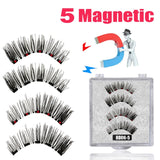 Magnetic  Natural False Lashes+Tweezers