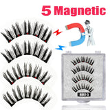 Magnetic  Natural False Lashes+Tweezers