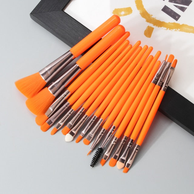 Double Head Brush Beauty Make Up Kit Tool