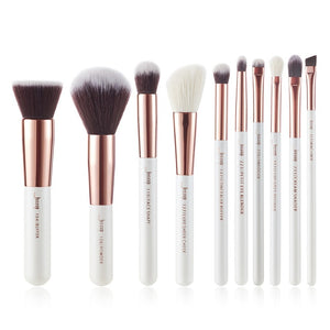 Pearl White / Rose Gold Professional Make up brush
