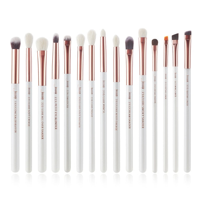 Pearl White / Rose Gold Professional Make up brush