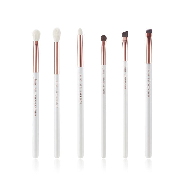 Pearl White / Rose Gold Professional Make up brush