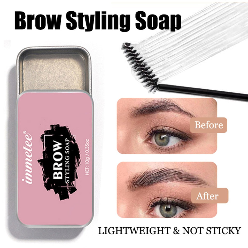 Eyebrow Styling Soap with Soft Brush