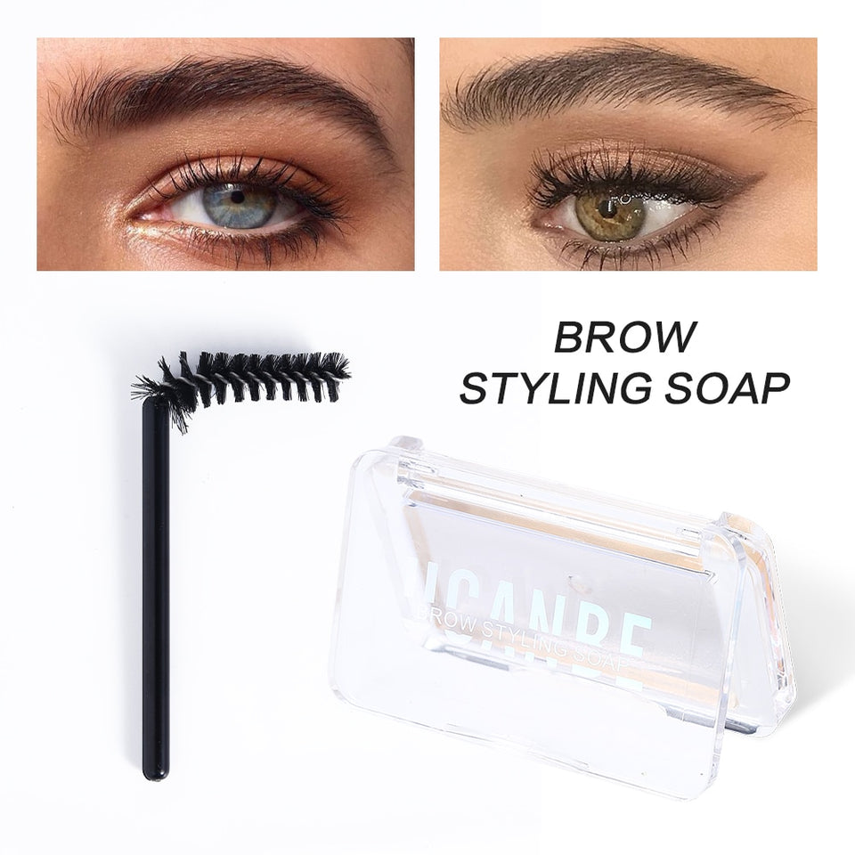 10pcs/lot 3D Feathery Eyebrows Soap