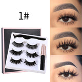 Waterproof Magnetic Eyeliner & Tweezer Set