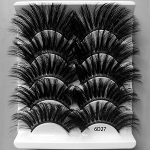 Thick Messy False Mink 25mm Eyelashes