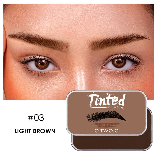 Waterproof 3D Gel For Eyebrow Soap Set