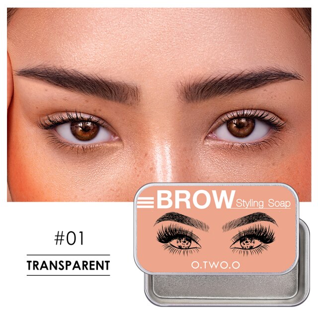 Waterproof 3D Gel For Eyebrow Soap Set