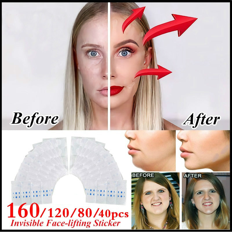 V-shaped Face Anti-wrinkle Sagging Adhesive Tape